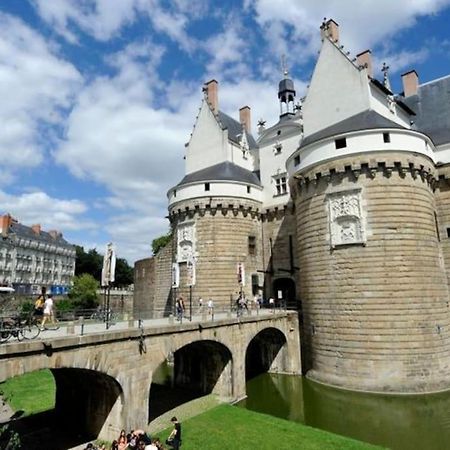 Grande Chambre Independante, Charme, Calme Sur Jardin, Nantes Centre, Acces Prive Par Escalier De L'Immeuble, Sdb & Wc Prives, 10 Minutes Gare Et Palais Des Congres 외부 사진